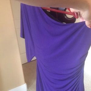 Sexy one shoulder sleeve dress